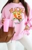 Ocieplana bluza damska peaches różowa-1